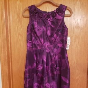 Adrianna Papell Rosette Dress